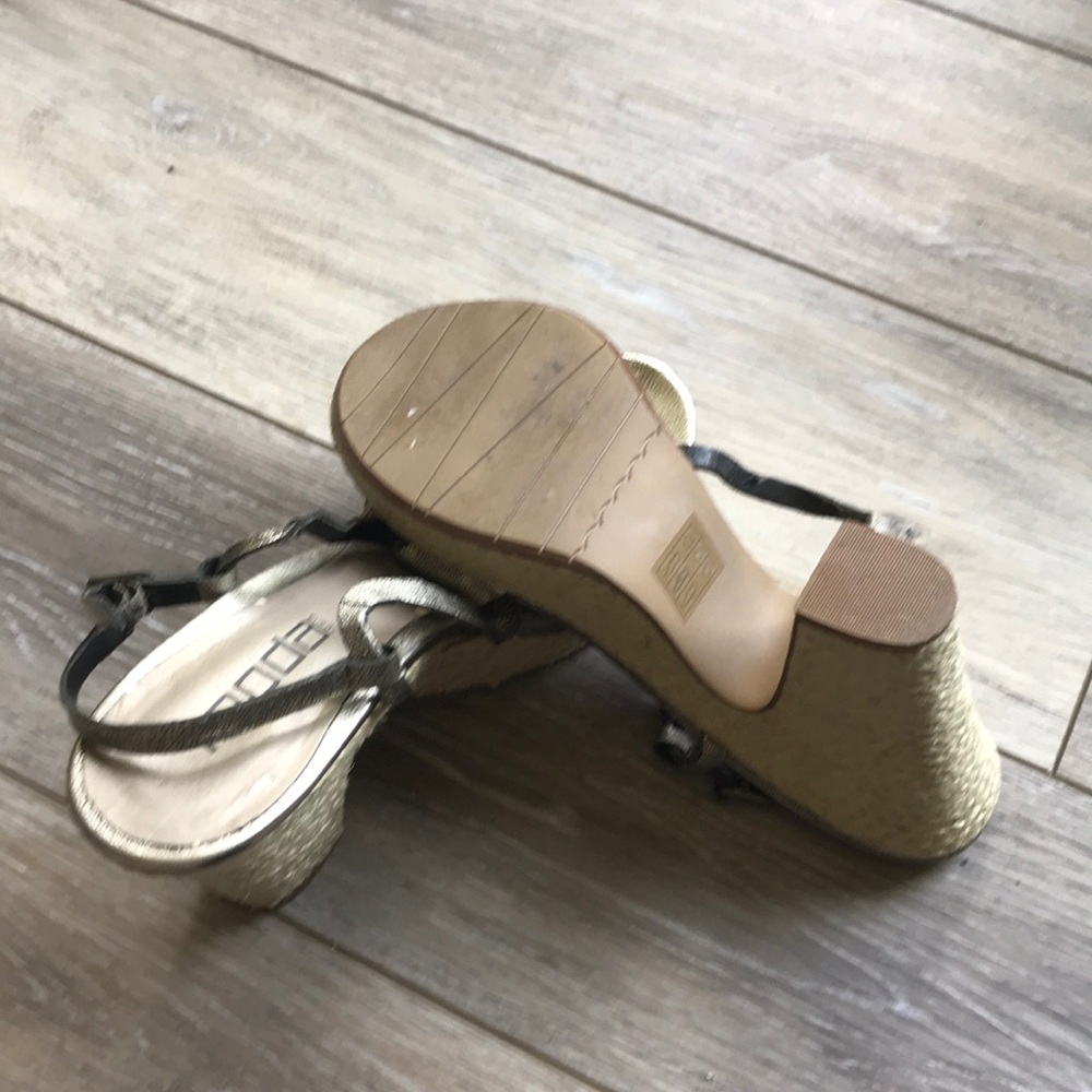 Metallic Moda platform sandals size 9.5 - Picture 5 of 5